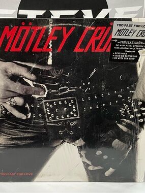 Motley Crue - To Fast For Love LP (2022) ReIssue BMG 538782591